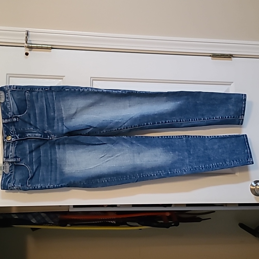 American eagle jeans hi-rise jegging 10 super stretch